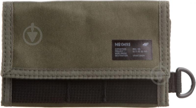 Кошелек 4F PRT001-43S зеленый - фото 1