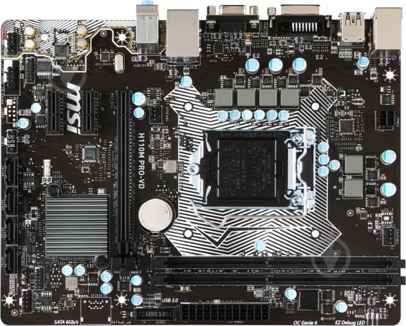 Материнська плата MSI H110M_PRO-VD (Socket 1151, Intel H110, mirco ATX) - фото 1