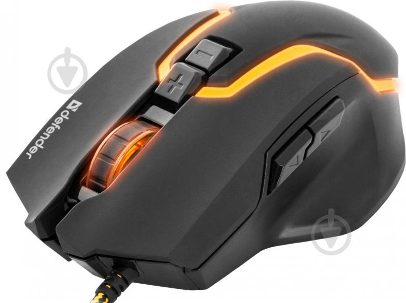 Мышка Defender Warhead GM-1750 black - фото 4 Мышка Defender Warhead GM-1750 black - фото 4