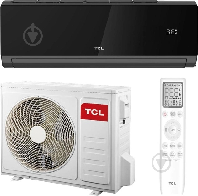 Кондиционер TCL TAC-12CHSD/XA82I Black Inverter R32 Wi-Fi - фото 1