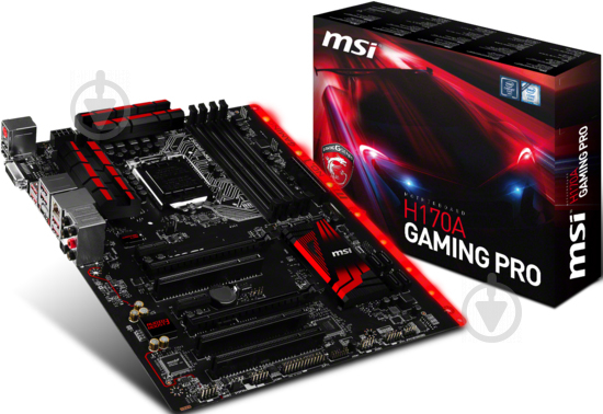 Материнська плата MSI H170A_GAMING_PRO (Socket 1151, Intel H170, ATX) - фото 4