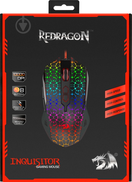 Мышка Redragon Inquisitor RGB black - фото 9 Мышка Redragon Inquisitor RGB black - фото 9