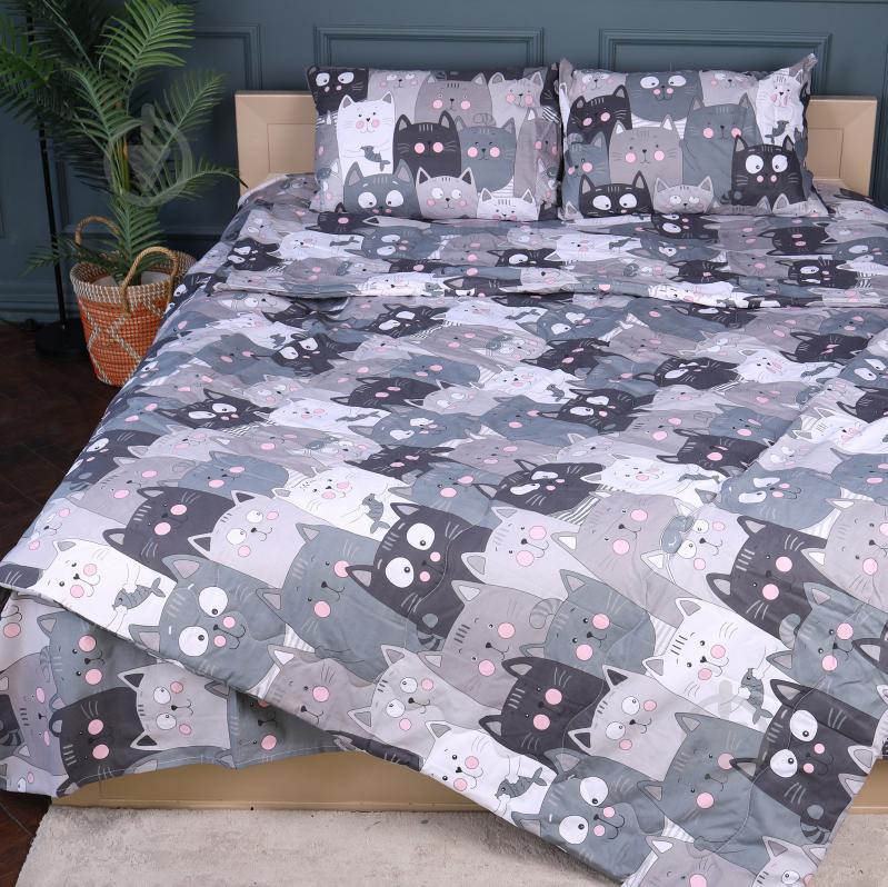 Набор №2947 Сolor Fun Line 17-0543 Hendri лето (одеяло + 2 подушки + 2 наволочки + простынь) 140x205 см MirSon разноцветный - фото 1 Набор №2947 Сolor Fun Line 17-0543 Hendri лето (одеяло + 2 подушки + 2 наволочки + простынь) 140x205 см MirSon разноцветный - фото 1