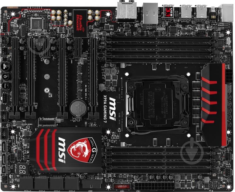 Материнская плата MSI X99A_GAMING_7 (Socket 2011-3, Intel X99, ATX) - фото 1