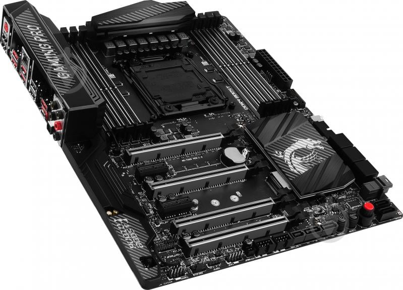 Материнская плата MSI X99A_GAMING_PRO_CARBON (Socket 2011-3, Intel X99, ATX) - фото 2