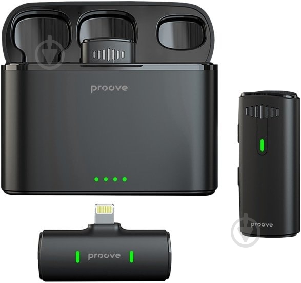 Мікрофон Proove Demo Lightning black (PMDM00010102) - фото 1