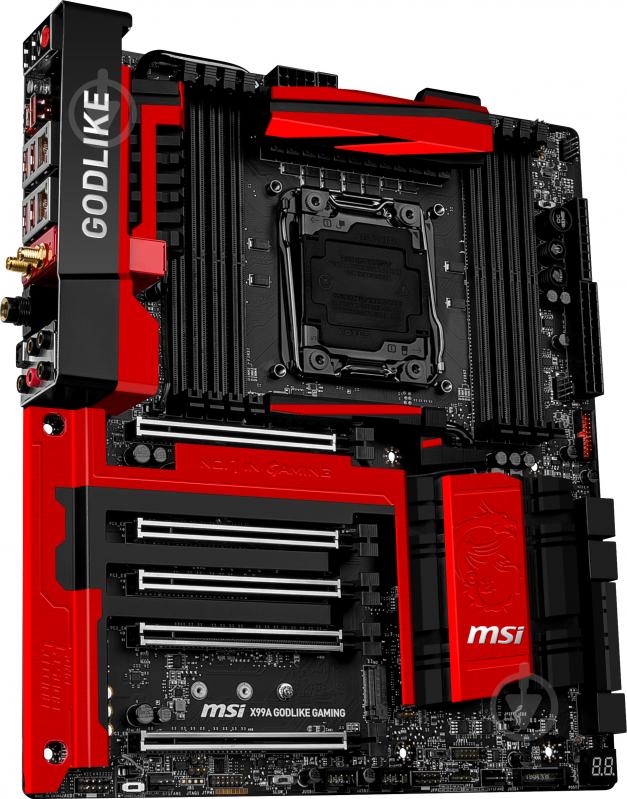 Материнская плата MSI X99A_GODLIKE_GAMING (Socket 2011-3, Intel X99, E-ATX) - фото 2