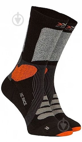 Носки X-Socks X-Country Race 4 XS-WS00W19UB053 р.39-41 черный 1 шт. - фото 1 Носки X-Socks X-Country Race 4 XS-WS00W19UB053 р.39-41 черный 1 шт. - фото 1