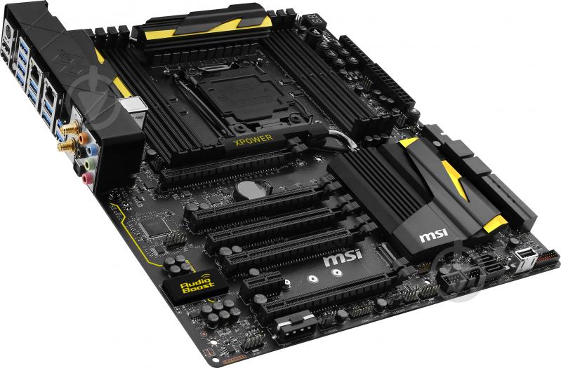 Материнская плата MSI X99A_XPOWER_AC (Socket 2011-3, Intel X99, E-ATX) - фото 2 Материнская плата MSI X99A_XPOWER_AC (Socket 2011-3, Intel X99, E-ATX) - фото 2