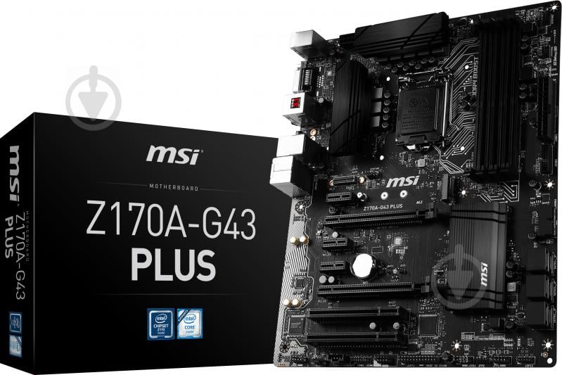 Материнська плата MSI Z170A-G43_PLUS (Socket 1151, Intel Z170, ATX) - фото 4