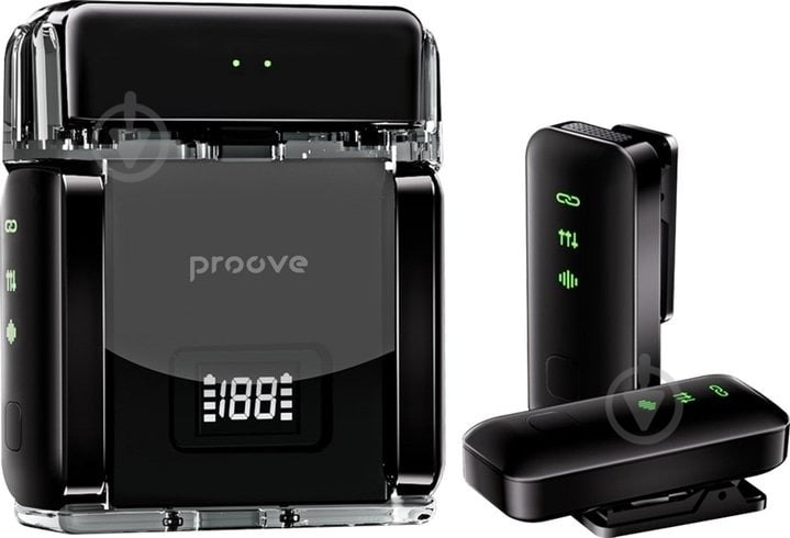 Микрофон Proove Live black (PLWM00012101) - фото 1 Микрофон Proove Live black (PLWM00012101) - фото 1