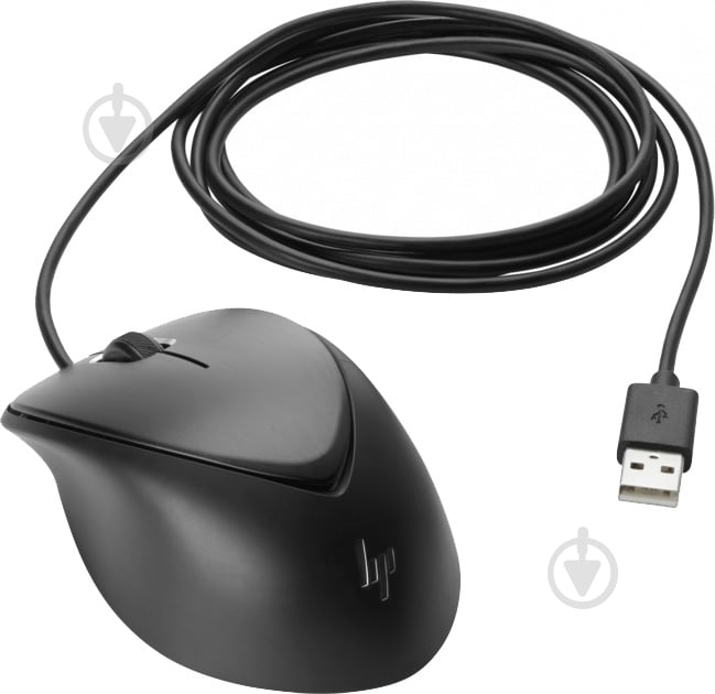 Мышь HP USB Premium black - фото 1