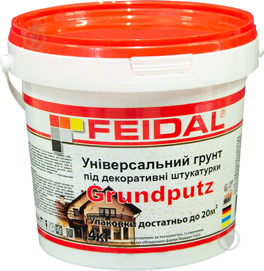 Ґрунтовка адгезійна Feidal Grundputz 1.4 кг - фото 1