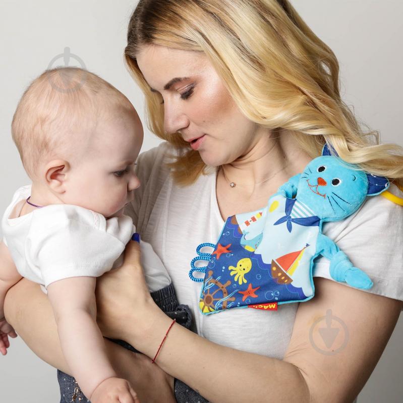 Игрушка-обнимашка Масик Кот-моряк МС 110604-03 - фото 6