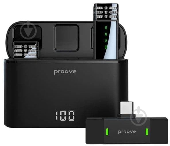 Микрофон Proove Record Type-C black (PMRC00010202) - фото 1