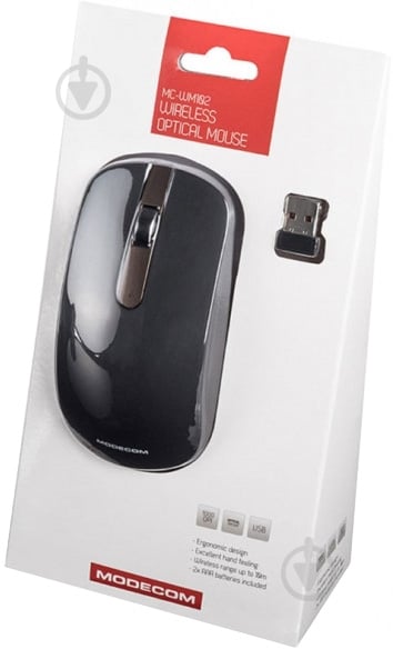 Мышь Modecom MC-WM102 Wireless black - фото 3 Мышь Modecom MC-WM102 Wireless black - фото 3