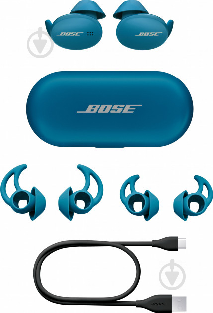 Наушники Bose Sport Earbuds Baltic blue (805746-0020) - фото 10