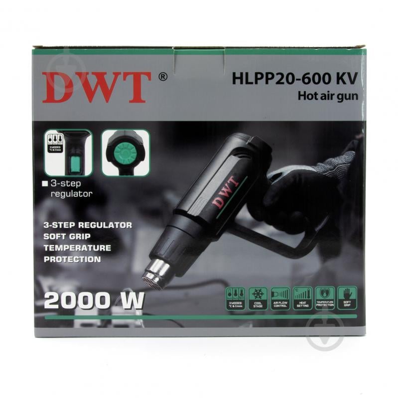 Фен будівельний DWT HLPP20-600 KV - фото 7