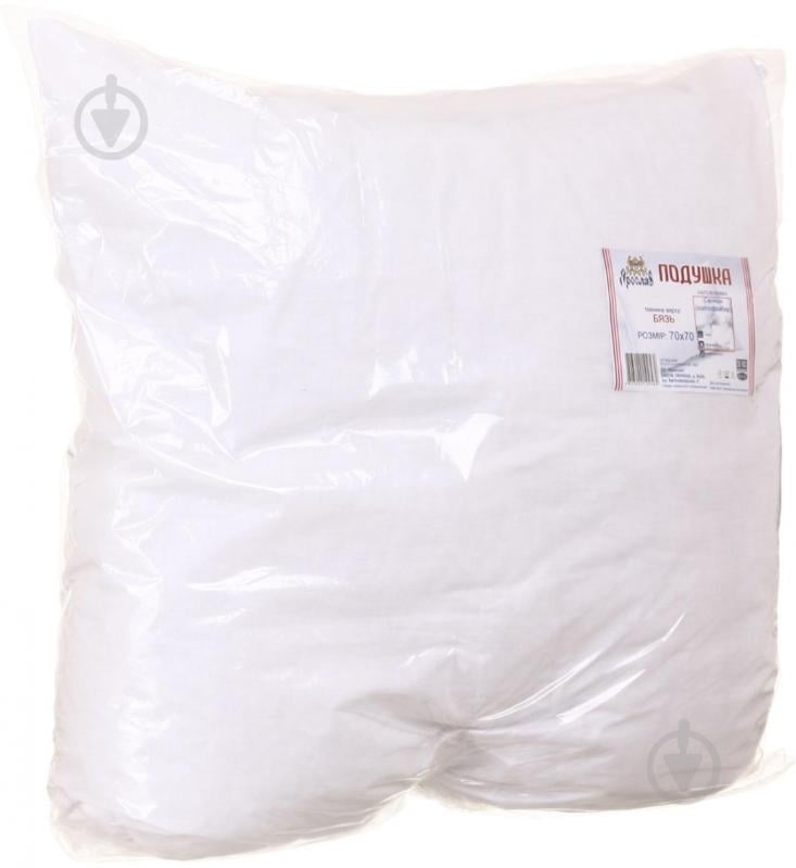 Подушка Бязь-силікон Ярослав 70x70 см білий - фото 6