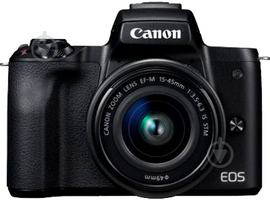 Фотоаппарат Canon EOS M50 black 15-45 IS STM WEB KIT (2680C060 WCK) - фото 2