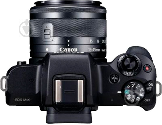 Фотоаппарат Canon EOS M50 black 15-45 IS STM WEB KIT (2680C060 WCK) - фото 6