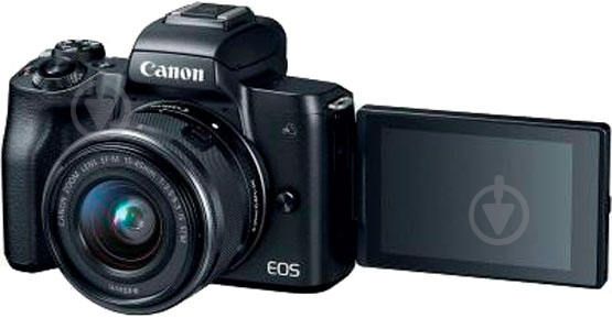 Фотоаппарат Canon EOS M50 black 15-45 IS STM WEB KIT (2680C060 WCK) - фото 10