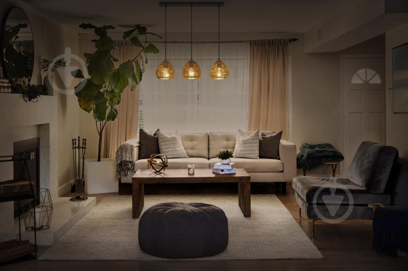 Підвіс Ledvance 3xE27 бежевий DECOR PAPER drop Linear - фото 12