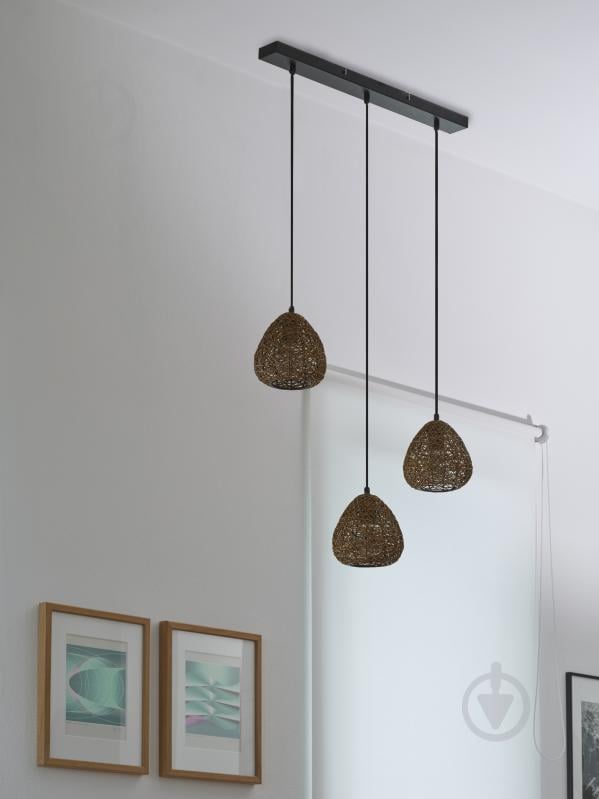 Підвіс Ledvance 3xE27 бежевий DECOR PAPER drop Linear - фото 8
