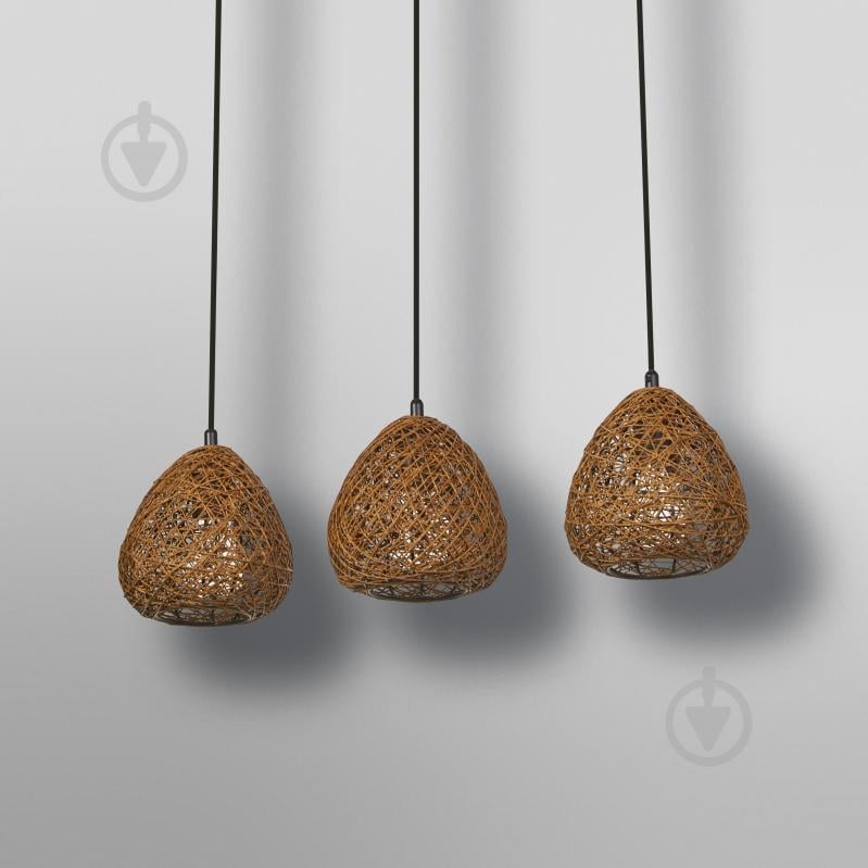 Підвіс Ledvance 3xE27 бежевий DECOR PAPER drop Linear - фото 6