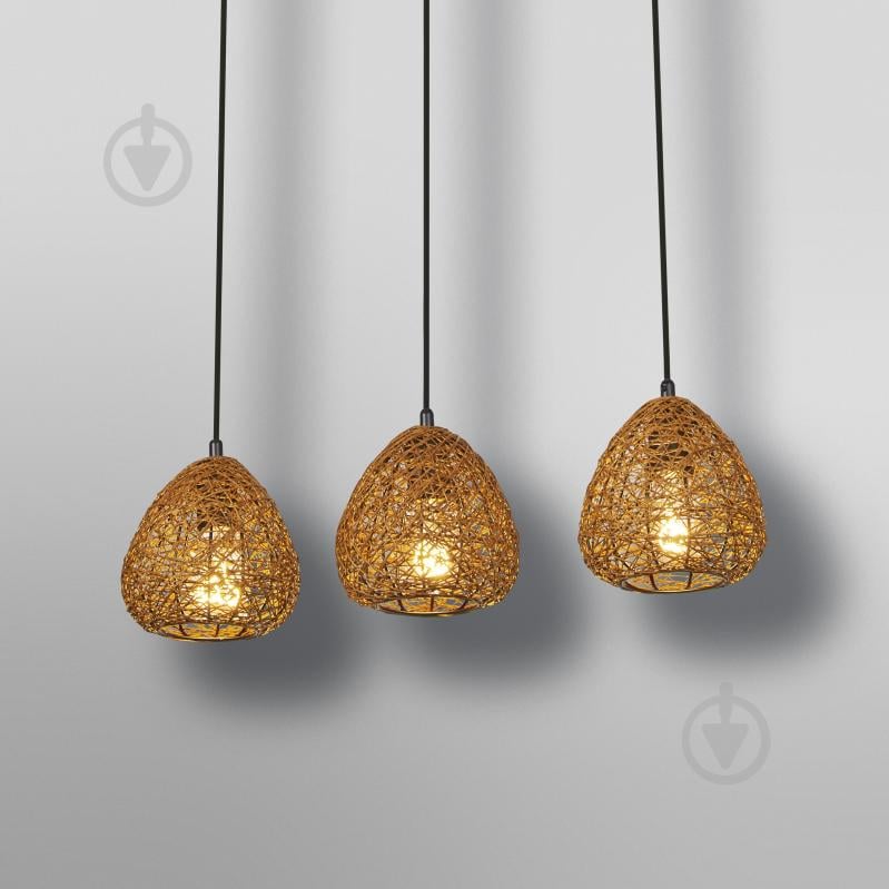 Підвіс Ledvance 3xE27 бежевий DECOR PAPER drop Linear - фото 5