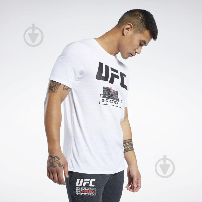 Футболка Reebok UFC FG FIGHT WEEK T FJ5156 р.M білий - фото 1