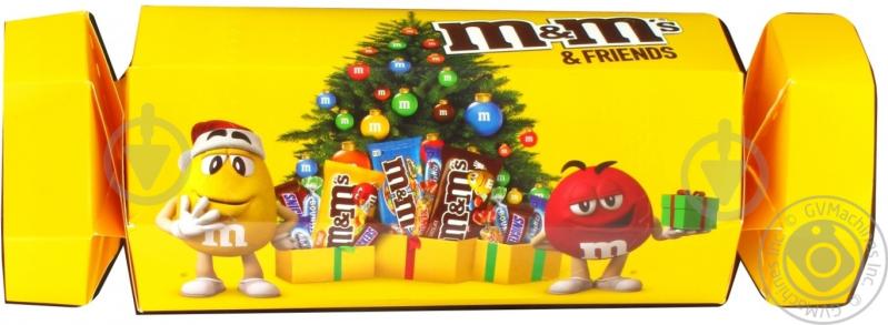 Новогодний набор M&M's &Friends Конфета 270 г - фото 1