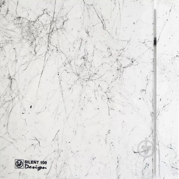 Витяжний вентилятор Soler&Palau для ванної SILENT-100 CZ MARBLE WHITE DESIGN-4C - фото 1