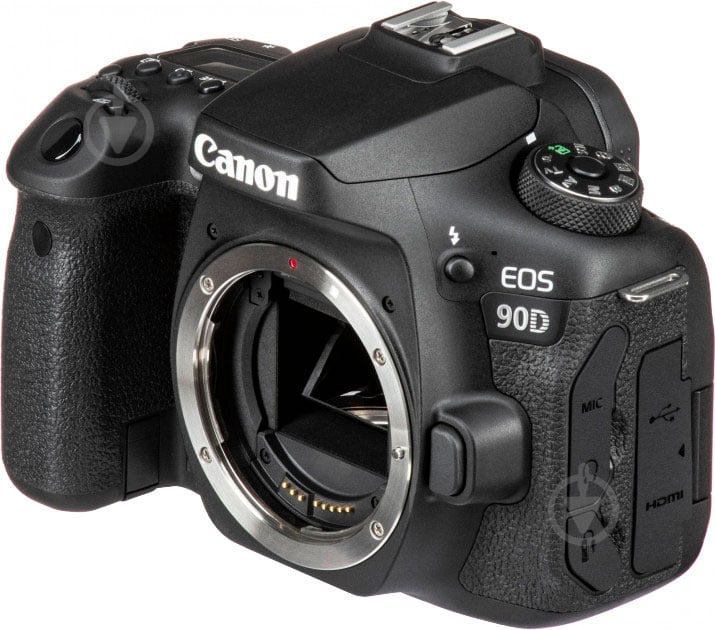 Фотоаппарат Canon EOS 90D BODY black (3616C026) - фото 4