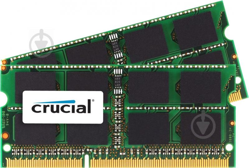 Оперативна пам'ять MICRON SODIMM DDR3 16 GB (2x8GB) 1866 MHz (CT2C8G3S186DM) - фото 1