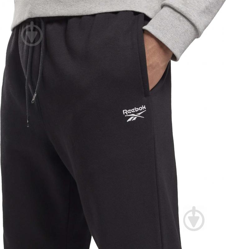 Штани Reebok RI FLEECE JOGGER GT5802 р. 66 чорний - фото 5