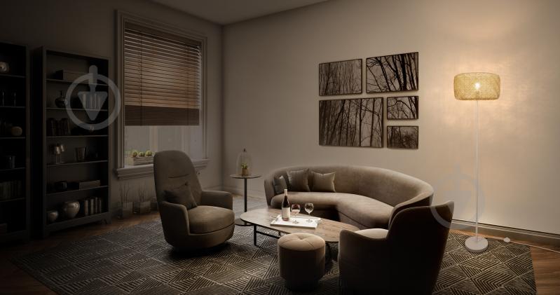 Торшер Ledvance E27 бежевий DECOR PAPER BALE floor - фото 14