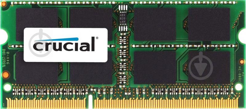 Оперативна пам'ять MICRON SODIMM DDR3 4 GB (1x4GB) 1333 MHz (CT4G3S1339MCEU) - фото 1