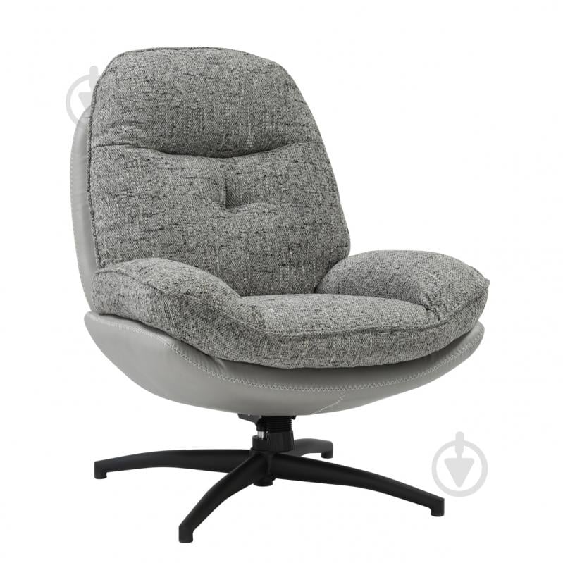 Кресло поворотное ROY Grey серый - фото 1