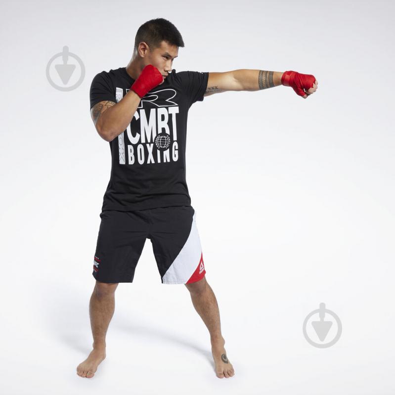 Футболка Reebok CBT CORE BOXING TEE FJ5333 S чорний - фото 2