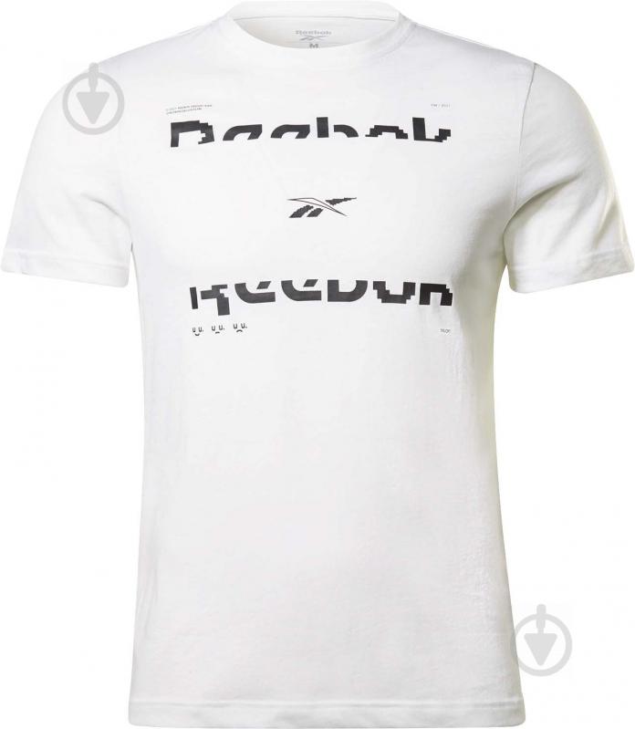 Футболка Reebok TS 60/40 TEE GS6597 р.62 белый - фото 2