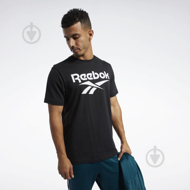 Футболка Reebok CL F VECTOR TEE FK2657 S чорний - фото 1