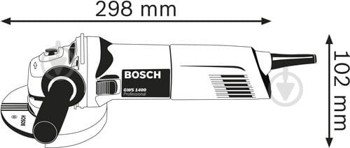 Болгарка (кутова шліфмашина) Bosch Professional GWS 1400 0601824806 - фото 6