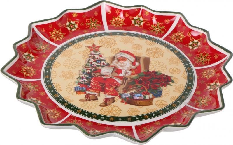 Блюдо кругле Lefard Christmas Collection 38 см - фото 2 Блюдо кругле Lefard Christmas Collection 38 см - фото 2