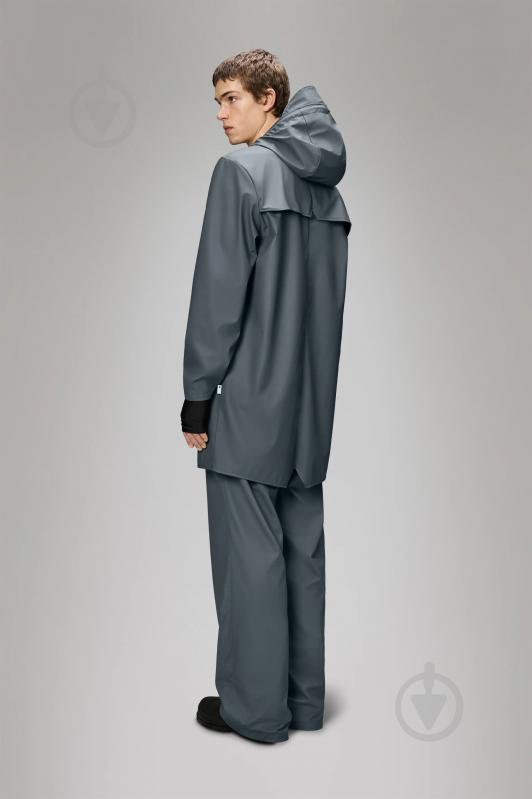 Куртка Rains Long Jacket 1202-Slate р.2XS-XS - фото 3