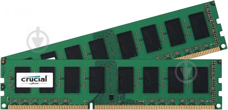 Оперативная память MICRON DDR3 SDRAM 8 GB (2x4GB) 1600 MHz (CT2K51264BD160BJ) - фото 1