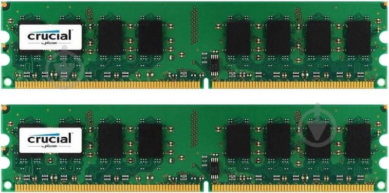 Оперативная память MICRON DDR3 SDRAM 8 GB (2x4GB) 1866 MHz (CT2K51264BD186DJ) - фото 1