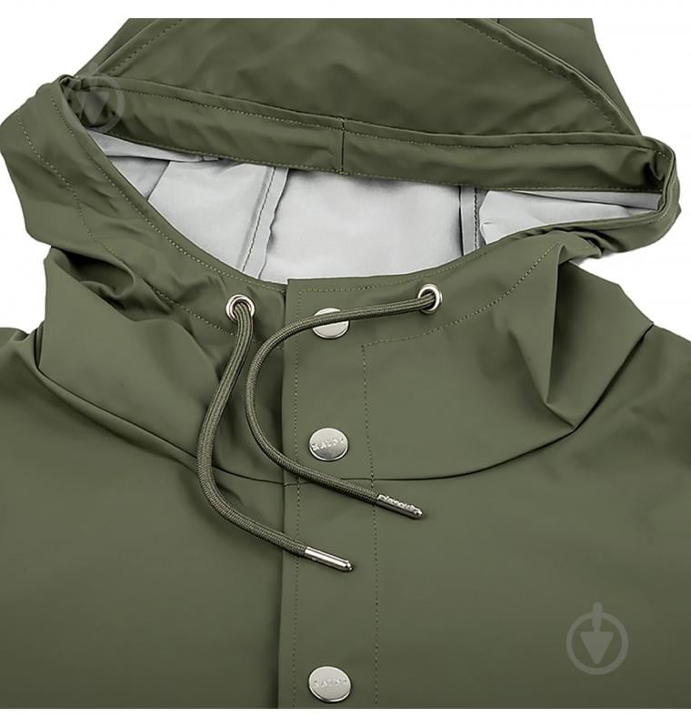 Куртка Rains Long Jacket 1202-Olive р.2XS-XS - фото 3