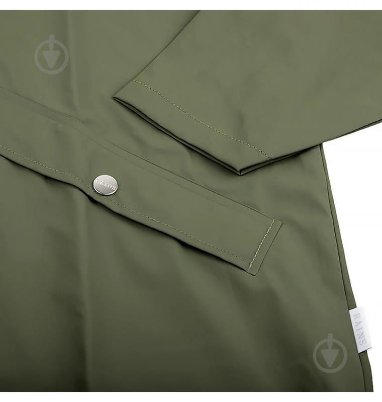 Куртка Rains Long Jacket 1202-Olive р.2XS-XS - фото 4