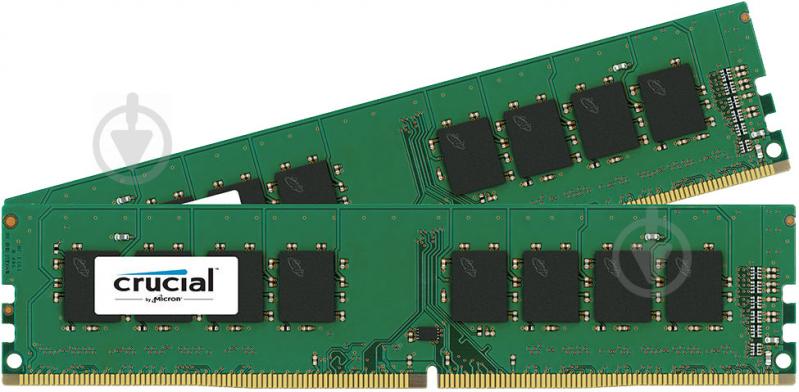 Оперативна пам'ять MICRON DDR4 SDRAM 16 GB (2x8GB) 2400 MHz (CT2K8G4DFS824A) - фото 1